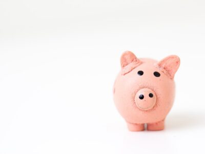 Pink piggy bank representing saving up for dental treatment